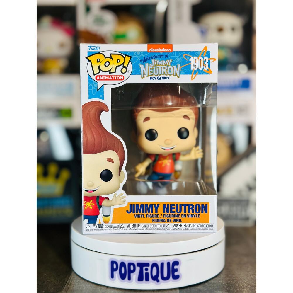 The Adventures of Jimmy Neutron Boy Genius Jimmy Neutron Funko Pop! #190